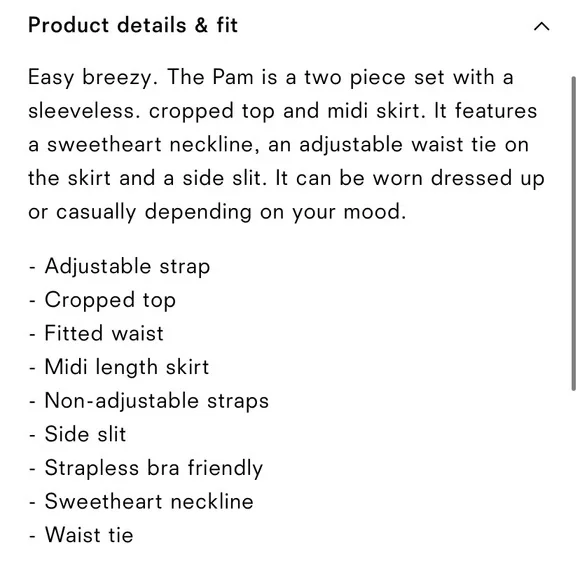 🌿|NWT| Reformation Pam Linen Two Piece Set - Picture 15 of 16